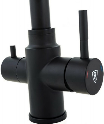 Кухонный смеситель Rush MS9035-33Black черный