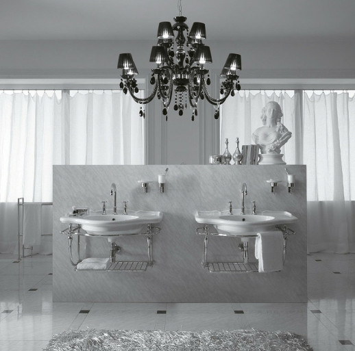 Раковина подвесная Globo Paestum PA022.BI*1 белая прямоугольная