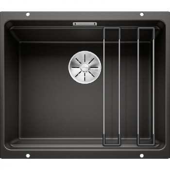 Мойка для кухни Blanco Etagon 500-U 525887 черная ис-ный гранит прямоугольная