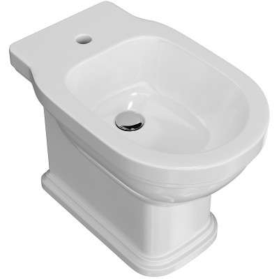 Биде Kerama Marazzi Pompei PO.bidet.01 белое глянцевое напольное керамика