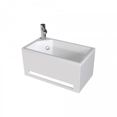 Панель с раковиной 1Marka Tiny XS MINI L/R белая (У86733)