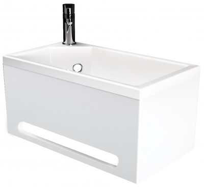 Панель с раковиной 1Marka Tiny XS MINI L/R белая (У86733)