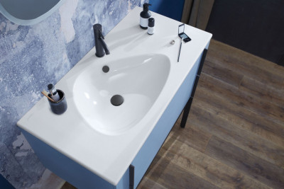 Подвесная раковина-столешница 80 см JACOB DELAFON  NOUVELLE VAGUE  (EXAR112-00)