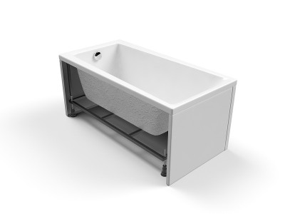 Акриловая ванна Cersanit Lorena 140х70 63345 без гидромассажа прямоугольная