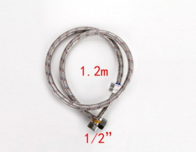 Гибкая подводка Frap EPDM/ПВХ Г1/2-Г1/2-120 см (F96-12)