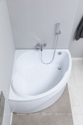Акриловая ванна Aquanet Fregate 120x120 пристенная четверть круга (00203935)