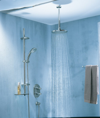 Потолочный душевой кронштейн GROHE Rainshower neutral 292 мм, хром (28497000)