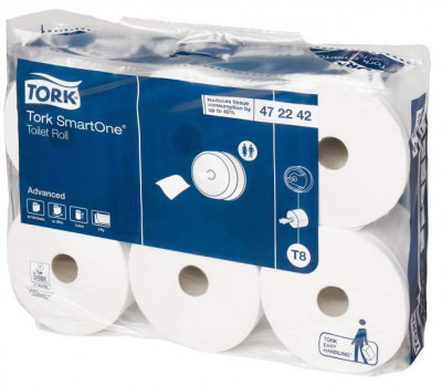 Tork SmartOne® туалетная бумага в рулонах