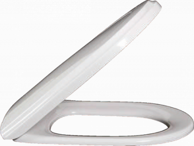 Сиденье с микролифтом Villeroy & Boch Hommage 8809S1R1 Alpin, белое/хром