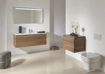 Комод подвесной в ванную Jacob Delafon Vox EB2061-RA-E15 чёрное дерево