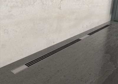 Душевой лоток Bettoserb Slim 65 13100033 с решеткой хром матовый