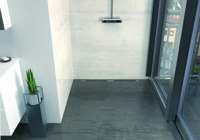 Душевой лоток Bettoserb Slim 65 13100033 с решеткой хром матовый