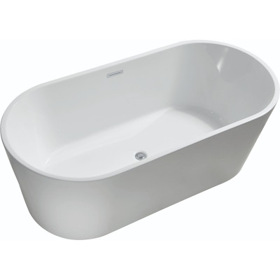 Акриловая ванна отдельностоящая AQUATEK ОВО 180x80 AQ-99880 (Белый глянец)