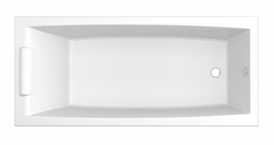 Ванна акриловая Marka One AELITA 180x80 Slim прямоугольная 287 л белая (01ае1880слим)