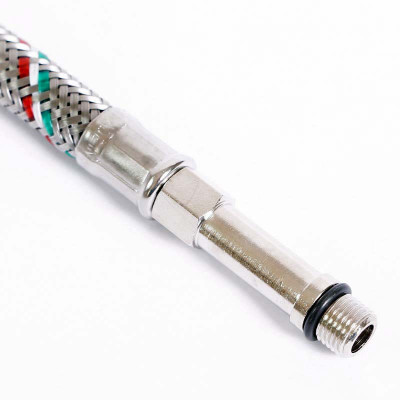 Гибкая подводка для смесителя UNI-FITT МL10х1 - 1/2" 30 см оплетка из нержавеющей стали (503S2803)