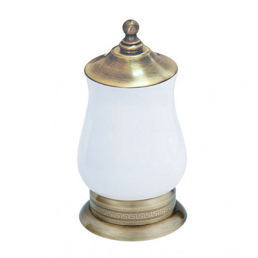 Boheme MEDICI 10626 косметическая банка настольная, бронза