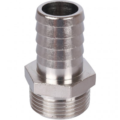 Штуцер резьбовой STOUT НР никелированный 3/4"x20 SFT-0067-003420