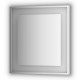 Зеркало настенное Evoform Ledside 75х70 Сталь BY 2202  (BY 2202)