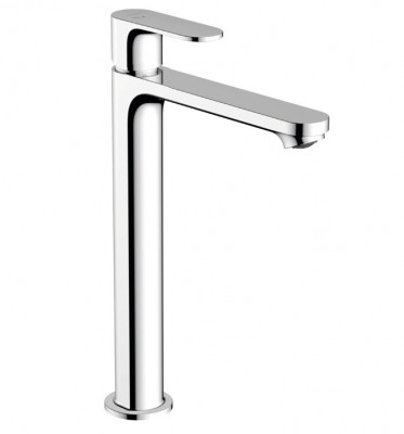 Высокий смеситель для раковины Hansgrohe Rebris S 72590000 EcoSmart+ (хром)