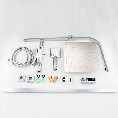 Душевая стойка с термостатом Gappo хром (G2407-40)