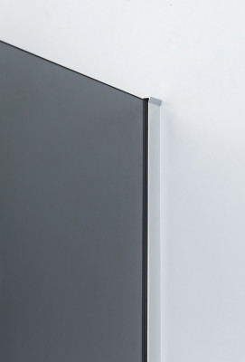 Душевой уголок CEZARES 80 x 100 x 195 см прямоугольная хром (SLIDER-AH-1-80-100/110-GRIGIO-Cr)