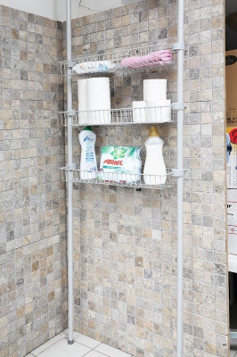 Система хранения для ванной Primanova с 3-мя полками, пластик, M-B29-07