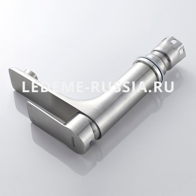 Смеситель для раковины Ledeme H718 L71018 однорычажный, низкий, нерж сталь