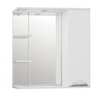 Зеркало-шкаф для ванной Style Line Жасмин 80/С белый (ЛС-00000044)
