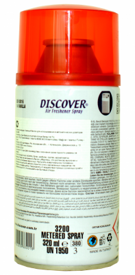 Освежитель воздуха Discover Vanilla сменный баллон, 320 мл, с ароматом ванили