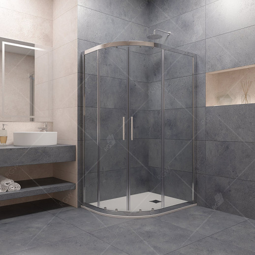 Душевой уголок RGW Passage PA-61 100х90 41086190-11 прозрачный профиль хром асимметричный
