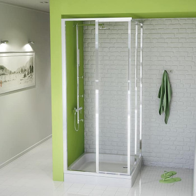 Стальной поддон для душа BLB Universal SG 70х70 CF7012001 белый квадратный