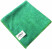 Warp-knitting Салфетка из микрофибры универсальная 40х40см, Плотность 240гр/м., зелёная