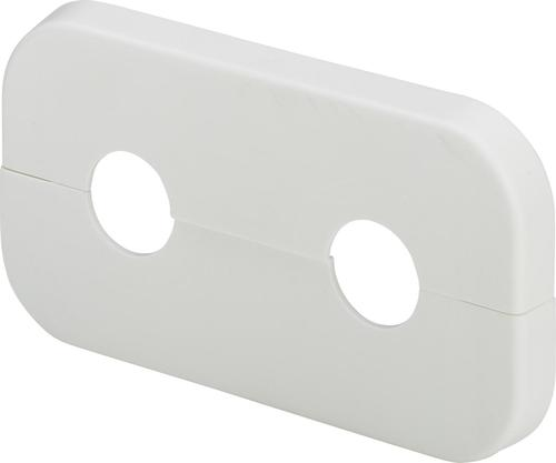 Viega Двойная розетка декоративная для радиаторов 110х60х10 d18, шт