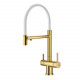 Смеситель для кухни с подключением фильтра Splenka S70.63.03, золотой сатин (S70.63.03)