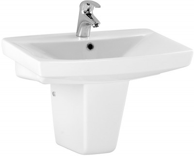 Раковина Cersanit Carina 60 S-UM-CAR60/1-w белая прямоугольная