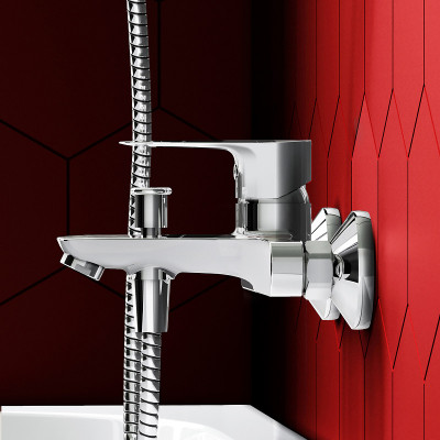 Смеситель для ванны Dorff Prime D4011000 хром