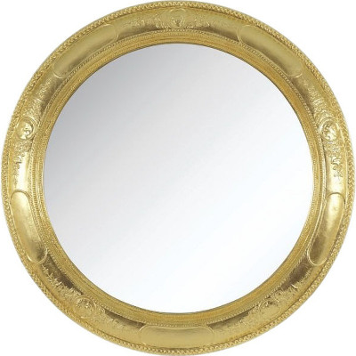 Зеркало для ванной подвесное Migliore CDB 85 26356 золото округлое