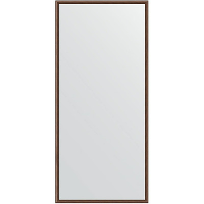 Зеркало настенное Evoform Definite 148х68 BY 0757 в багетной раме Орех 22 мм