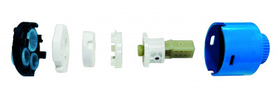 Картридж Славен керамический для однорычажного смесителя, 35 мм (СЛ-ЗП-002)