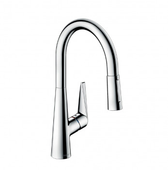 Смеситель для кухни Hansgrohe Talis S 72813000 ComfortZone 200 с выдвижным изливом (хром)