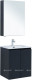 Комплект мебели для ванной Aquanet Алвита New 60 2 дверцы, антрацит (00274223)  (00274223)