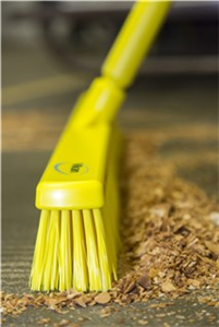 Щётка для подметания с комбинированным ворсом, 410 мм, мягкий и жёсткий ворс