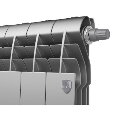 Радиатор Royal Thermo BiLiner 500 /Silver Satin VR - 12 секций (RTBSSVR50012)