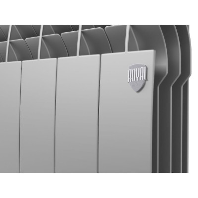 Радиатор Royal Thermo BiLiner 500 /Silver Satin VR - 12 секций (RTBSSVR50012)