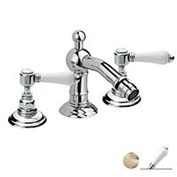 Nicolazzi Classica 1415 BZ 78 смеситель для биде с д/к, бронза/ручка P.Mont Blanc