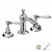 Nicolazzi Classica 1415 BZ 78 смеситель для биде с д/к, бронза/ручка P.Mont Blanc