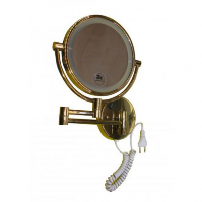 ROTPUNKT G1451 зеркало косметическое с подсветкой, золото