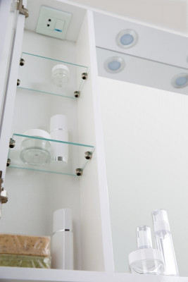 Зеркальный шкаф BELBAGNO MARINO-SPC-700/750-1A-BL-P-L