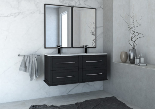 Тумба под раковину CEZARES TIFFANY 120 Nero grafite