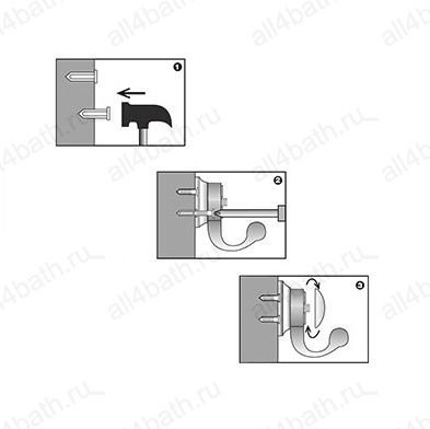 WasserKRAFT K-1000 зеркало настенное, двухстороннее